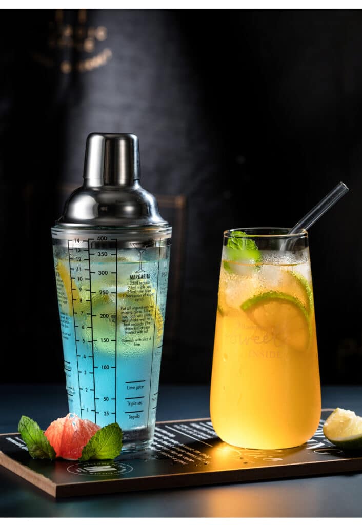 Shaker à cocktail doseur