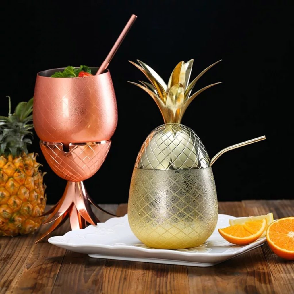 Verre à cocktail ananas