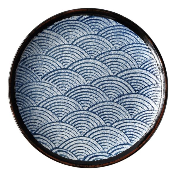 Assiette d’inspiration japonaise