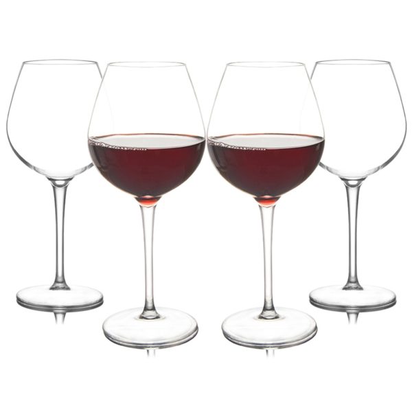 Verres à vin en silicone