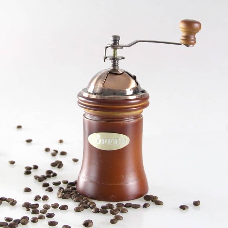 Moulin à café manuel en bois