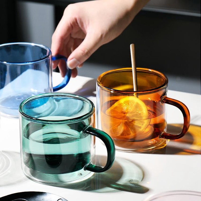 Verres Préférés, Verres à Eau Design, Colorés, 350 Ml, Verres Colorés En 4 Couleurs