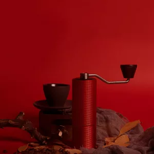 Moulin à café manuel avec broyeur en acier inox