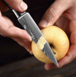 Couteau de cuisine à éplucher en acier inoxydable