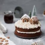 Moule à gâteau en forme de maison de Noël, 3 emporte-pièces